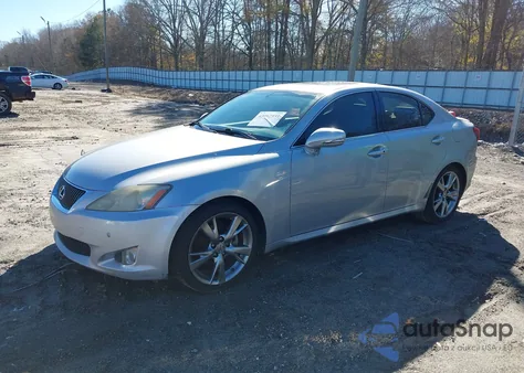 2009 Lexus Is 250 from USA, damaged, VIN JTHBK262X95091932